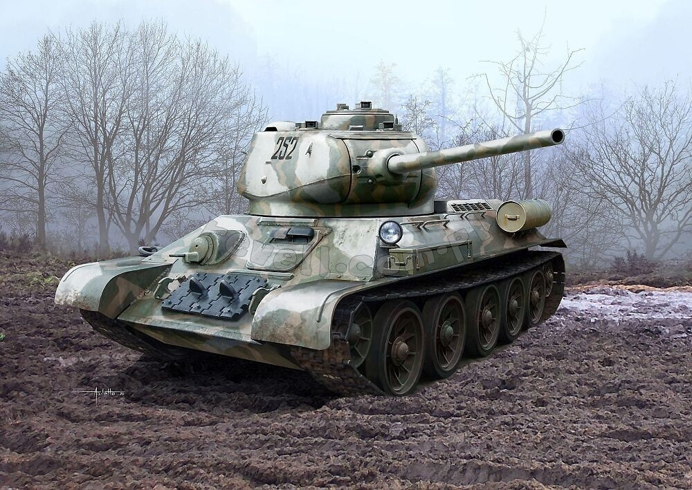 Maquette Revell 63319 T-34/85 au 1/35 – immagine 2