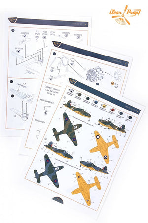 Clear Prop! CP72001 GLOSTER E28/39 PIONEER EXPERT KIT 1/72 – zdjęcie 7