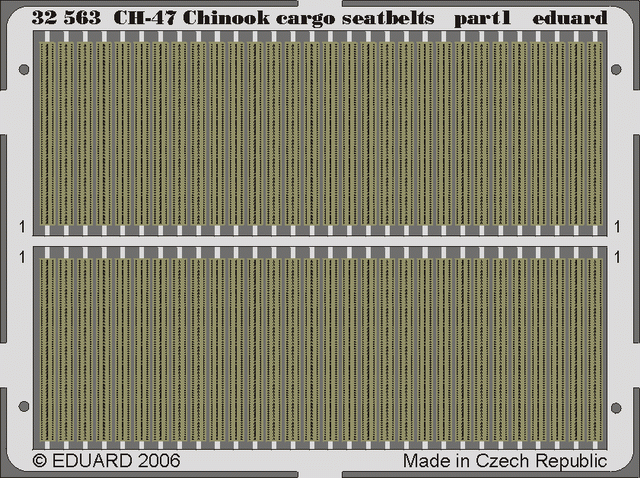 Ceintures de sécurité cargo Eduard 32563 CH-47 Chinook 1/35 TRUMPETER – Bild 2