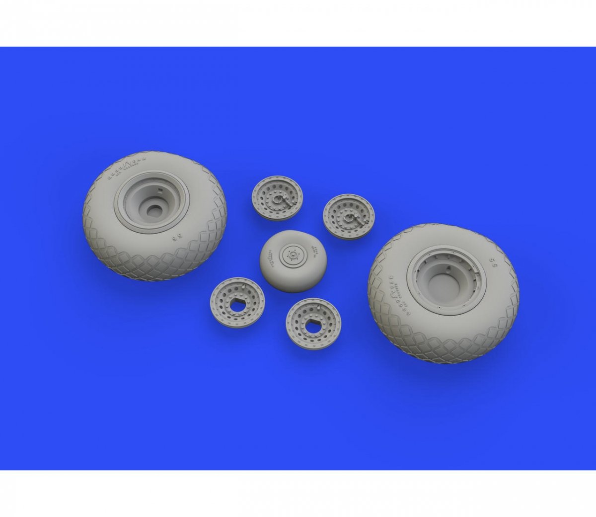 Eduard 648529 B-17 wheels HKM 1/48 HK MODELS – zdjęcie 3