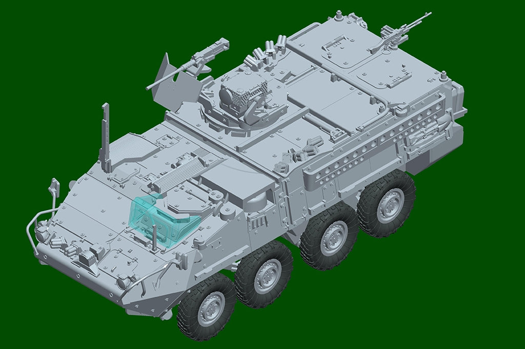 Trumpeter 07422 M1127 Stryker Véhicule de reconnaissance RV 1/72 – Bild 5