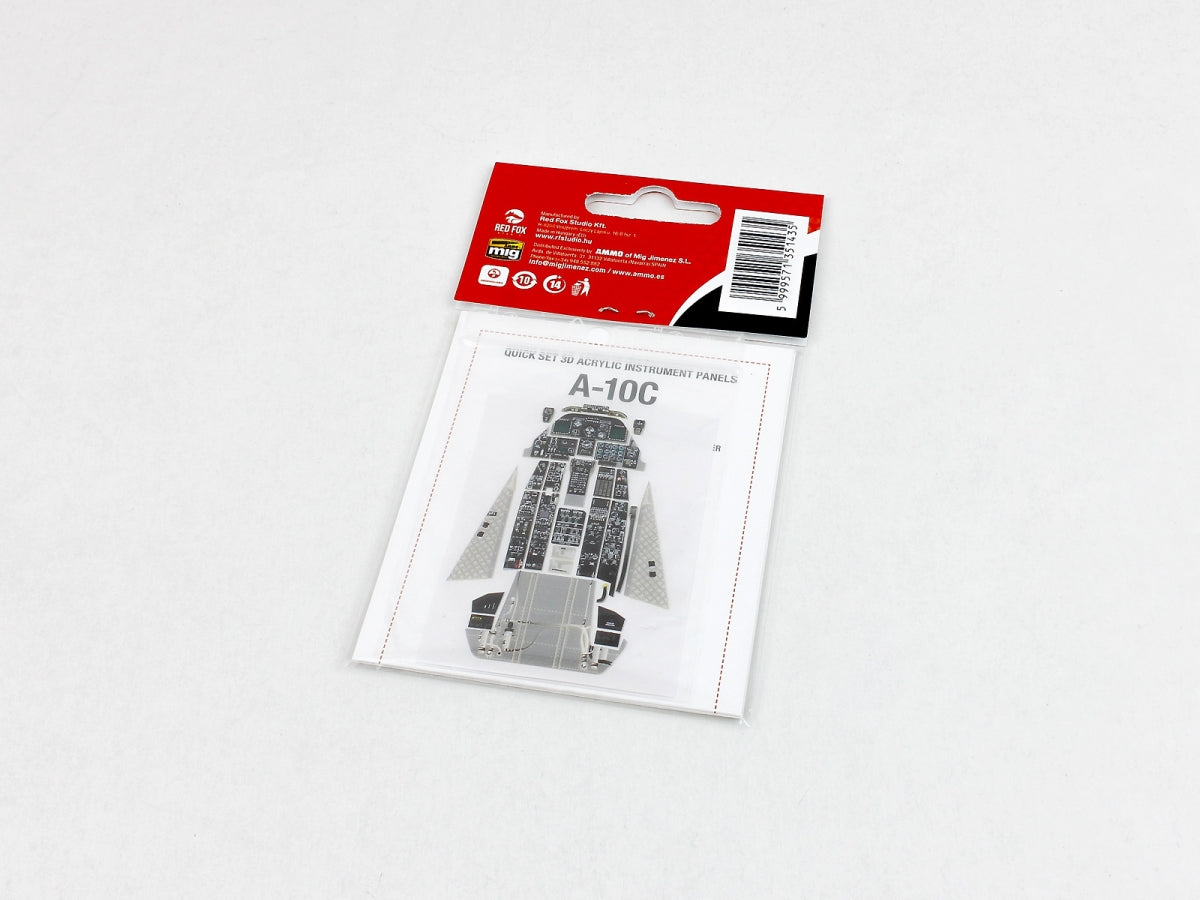 Red Fox Studio QS-32144 A-10C Thunderbolt II Intérieur complet mis à jour pour maquette Trumpeter en résine colorée 3D IP 1/32 – immagine 2