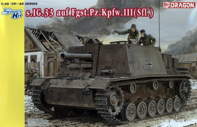 Dragon 6713 sIG33 au Fgst.Pz.Kpfw.III (1/35)