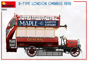 MiniArt 38031 B-TYPE LONDON OMNIBUS 1919 1/35 – zdjęcie 5