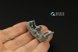 Intérieur imprimé en 3D et coloré sur papier décalcomanie Quinta Studio QD72107 OV-10A Bronco (ICM) 1/72  – imagen 10