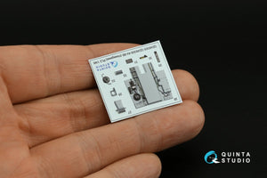 Intérieur imprimé en 3D et coloré sur papier décalcomanie Quinta Studio QD48305 AV-8B (Hasegawa) à l&amp;#39;échelle 1/48 – image 7