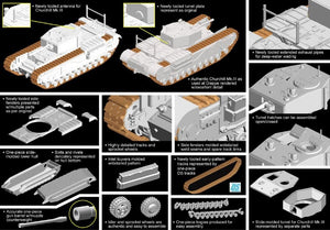 Dragon 7510 Churchill Mk.III (Dieppe 1942) 1/72 – immagine 2