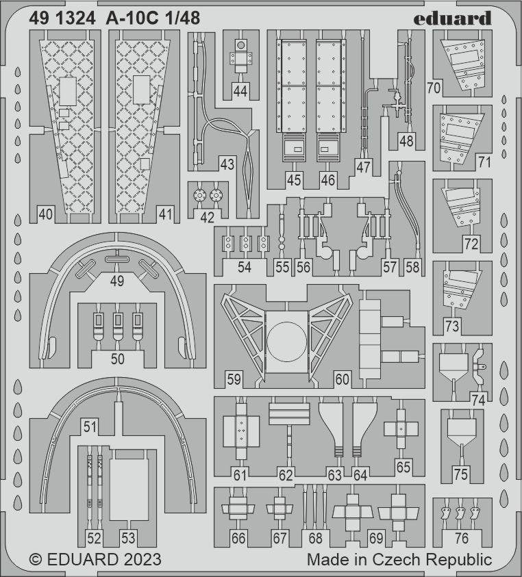 Eduard 491324 A-10C HOBBY BOSS 1/48 – zdjęcie 2