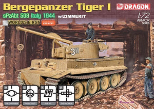 Dragon 7210 Tigre de démolition avec Zimmerit (1/72)