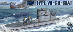 Maquette Border BS-001 DKM Type VII-C Pont supérieur de sous-marin 1/35