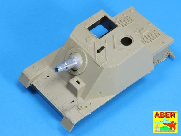 Canon Aber 35L-123 allemand de 15 cm StuH 43 pour Stu.Pz. IV BRUMBAR moyen/tardif (1/35) – immagine 5