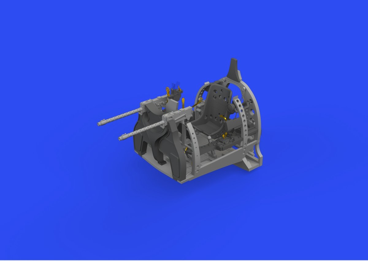 Maquette Eduard 648800 A6M3 cockpit à imprimer EDUARD au 1/48 – immagine 2