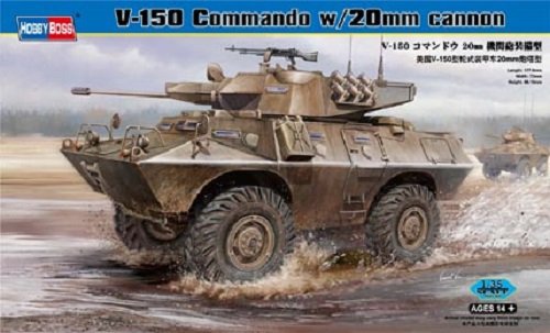 Hobby Boss 82420 V-150 Commando avec canon de 20 mm (1/35)