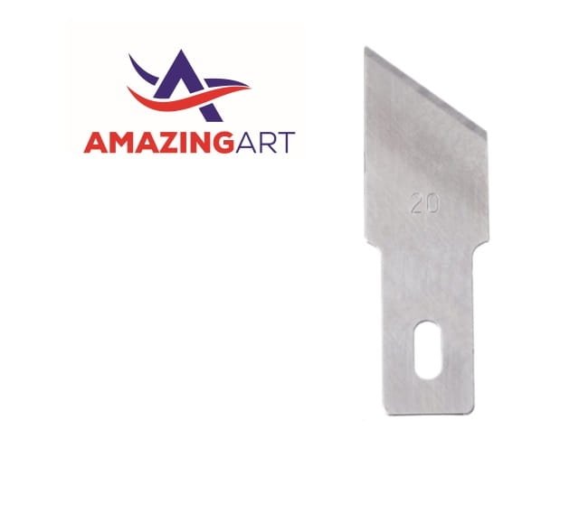 Lames de rechange Amazing Art 19922 n° 20 (paquet de 10)