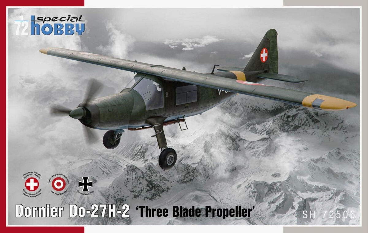Special Hobby 72506 Dornier Do-27H-2 « Hélice tripale » 1/72