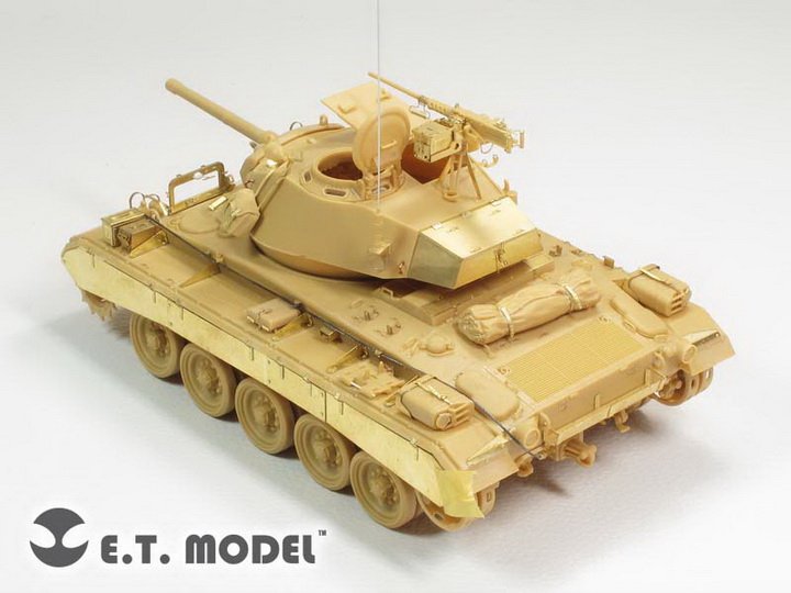 Maquette ET E35-136 Char léger américain M-24 Chaffee (Première production) pour Bronco 35069 au 1/35 – immagine 3