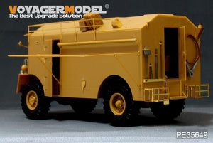 Maquette Voyager PE35649 Véhicule de commandement blindé britannique AEC 4x4 « Dorchester » de la Seconde Guerre mondiale pour AFV 35227, échelle 1/35 – image 6