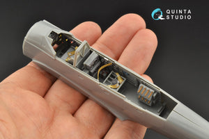 Intérieur imprimé en 3D et coloré sur papier décalcomanie Quinta Studio QD48098 Ju 87B-2/R-2 (Hasegawa) 1/48 – image 6
