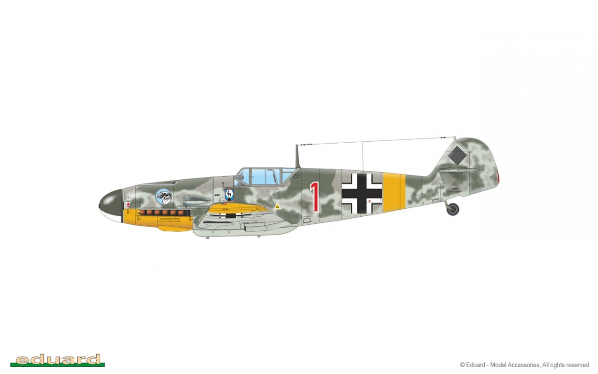 Eduard 82115 Bf 109F-2 1/48 – Bild 9