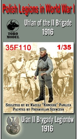 ToRo Modèle 35F110 Légions polonaises - Uhlan de la IIe Brigade 1916 / Légions polonaises pendant la Première Guerre mondiale - Uhlan de la IIe Brigade 1916 1/35