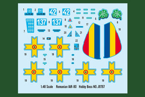 Hobby Boss 81757 Roumain IAR-80 1/48 – immagine 4