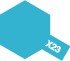 Peinture émail Tamiya X23 Bleu transparent (80023) – image 2