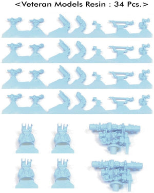 Pontos 35033F1 ADMIRAL GRAF SPEE 1939 Kit de détails 1/350 – immagine 12