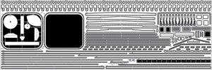 Pontos 35005F1 USS CV-14 Toconderoga 1944 Ensemble détaillé (1/350)  – image 17