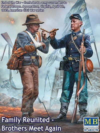 Master Box 35198 American Civil War: Family Reunited - Brothers Meet Again. End of the War. April 1865 1/35