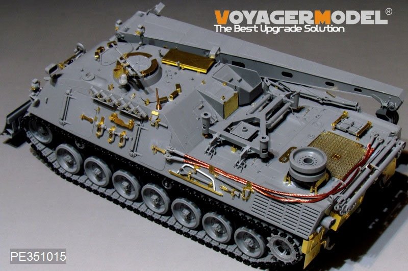 Kit de mise à niveau Voyager Model PE351015 Bergepanzer 2 allemand moderne (pour TAKOM 2122) 1/35 – image 3