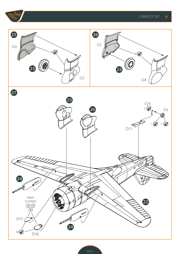 Hélice transparente ! Kit avancé CP4804 H-75N Hawk 1/48 – immagine 33