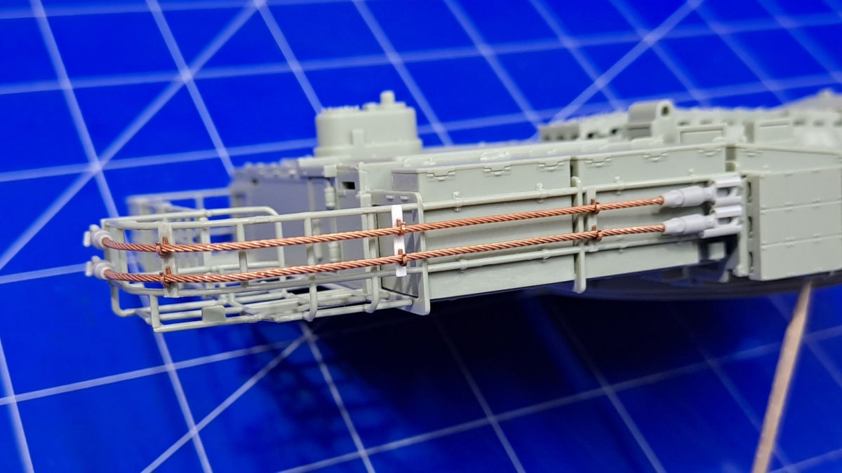 Câbles et supports de remorquage Eureka XXL ER-3575 K2 Black Panther MBT (Academy) 1/35 – imagen 18