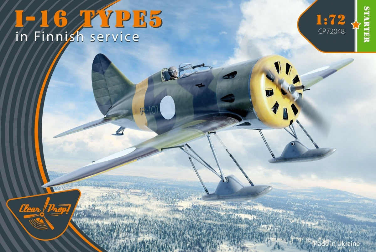 Clear Prop! CP72048 I-16 type 5 en service finlandais - Kit de démarrage 1/72 – Bild 2