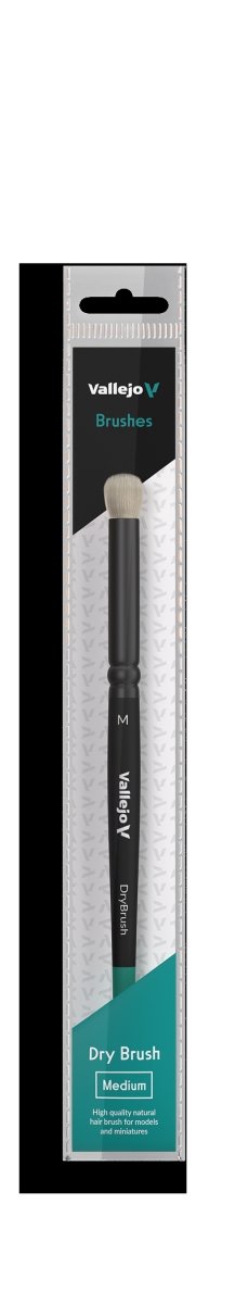 VALLEJO B07002 - Brosse - Sec - Cheveux naturels secs - Moyen