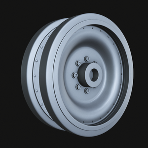 Roues de route Panzer Art RE35-629 M551 « Sheridan » 1/35 – image 3