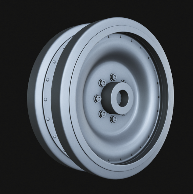 Roues de route Panzer Art RE35-629 M551 « Sheridan » 1/35 – image 3