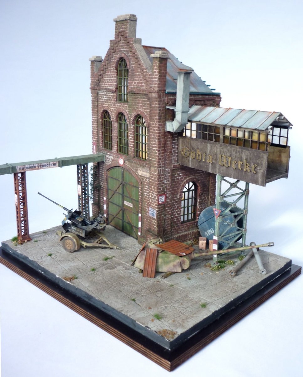 RT-Diorama 35288 Diorama-Base : &amp;quot;Gohta Werke&amp;quot; 1/35  – image 8