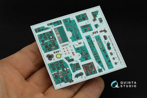 Intérieur imprimé en 3D et coloré sur papier décalcomanie Quinta Studio QDS-32121 MiG-21UM (Trumpeter) (Petite version) 1/32 – image 7