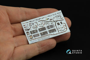 Intérieur imprimé en 3D et coloré sur papier décalcomanie pour F-15C Early/F-15A/F-15J Early (Tamiya) - Quinta Studio QD32155 – Bild 4