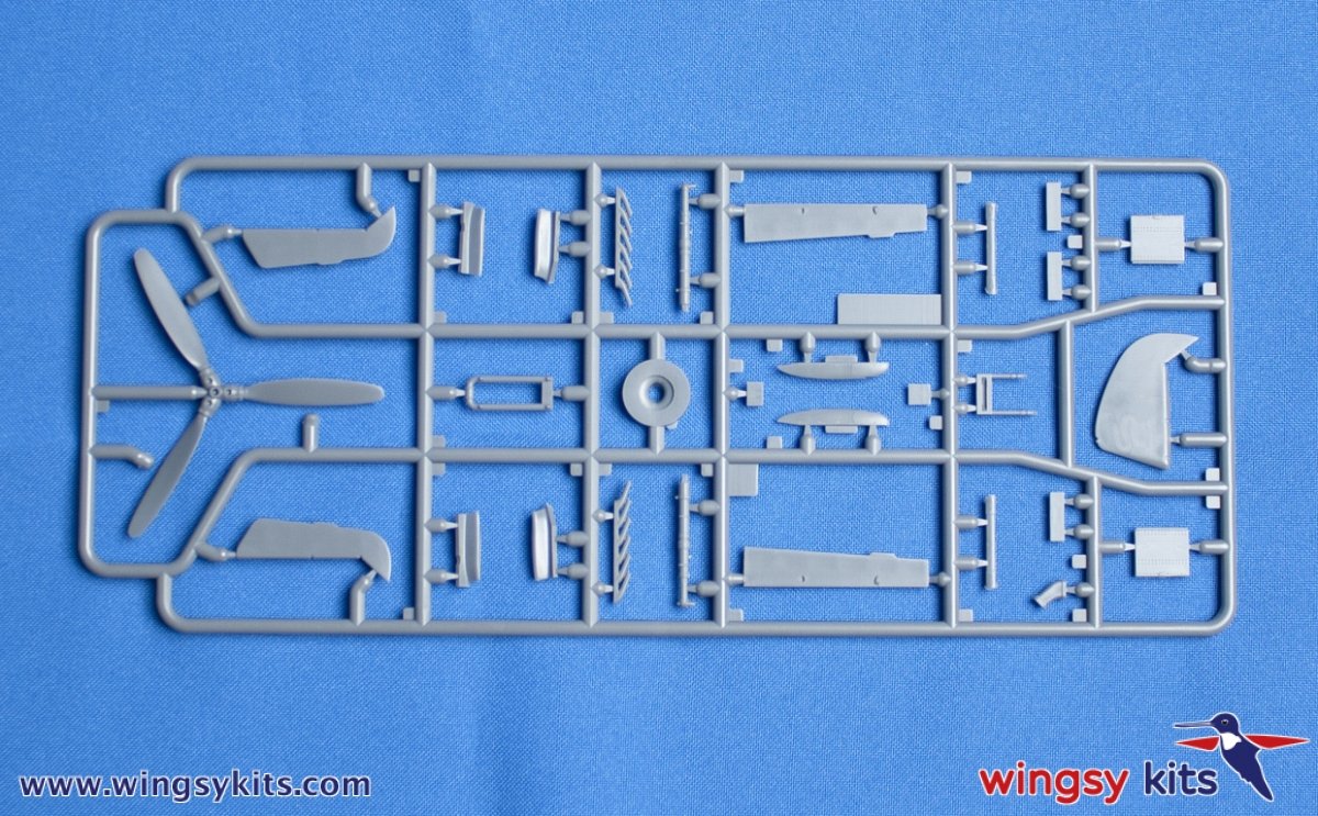 Maquette Wingsy D5-08 Chasseur allemand de la Seconde Guerre mondiale MESSERSCHMITT Bf 109 E-3 1/48 – Bild 9