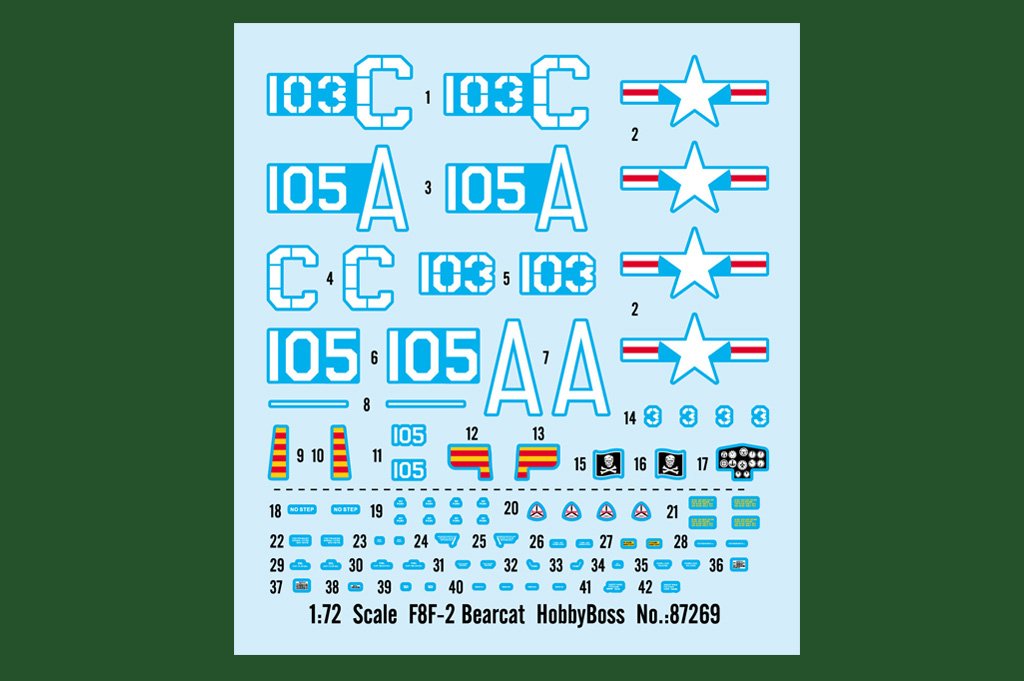 Hobby Boss 87269 F8F-2 Bearcat 1/72 – Bild 3