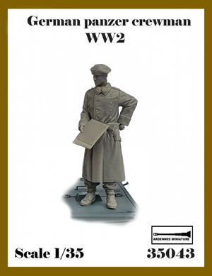 Ardennes Miniature 35043 Équipier de char allemand Seconde Guerre mondiale 1/35