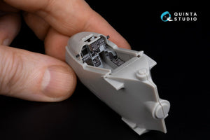 Quinta Studio QDS-48305 AV-8B Early 3D-Printed &amp;amp; coloured Interior on decal paper (Hasegawa) (Small version) 1/48 – zdjęcie 10