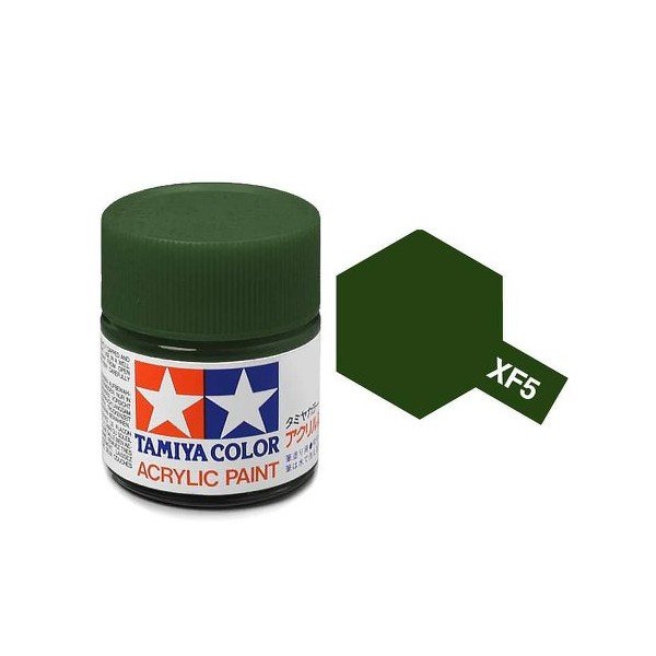 Tamiya 81305 Acryl XF-5 Vert mat 23 ml
