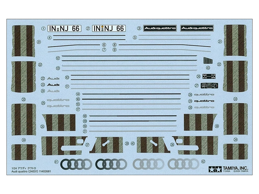 Tamiya 24031 Audi quattro 1/24 – image 7