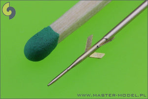 Master AM-48-063 MiG-21 F-13 (Fishbed C) - Tube Pitot (1/48) – immagine 3