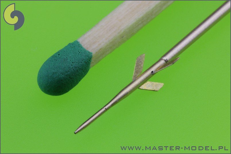 Master AM-48-063 MiG-21 F-13 (Fishbed C) - Tube Pitot (1/48) – immagine 3