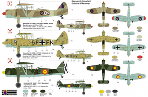 Kovozavody Prostejov KPM0337 Henschel Hs 126B-1 &amp;quot;Méditerranée&amp;quot; 1/72 – image 2