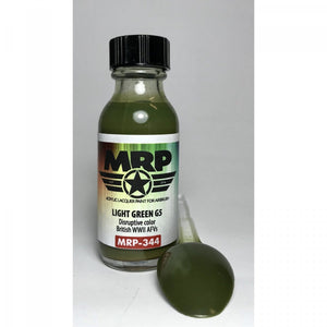 Peinture MR. Paint MRP-344 Vert clair G5 Véhicule blindé britannique de la Seconde Guerre mondiale 30 ml