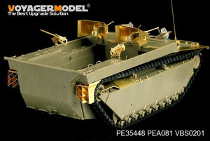 Maquette Voyager PE35448 WWII US LVT-4 Water Buffalo Landing Vehicle Chenillé de base pour AFV CLUB 35205 1/35  – immagine 4